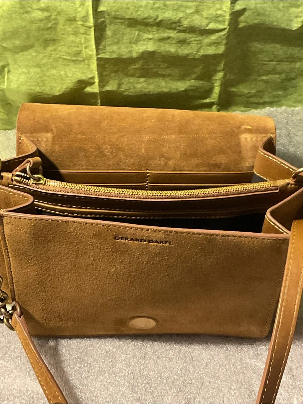 Gerard Deral Crossbody Leather Purse- Morocco